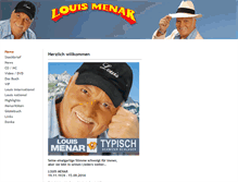 Tablet Screenshot of louis-menar.ch